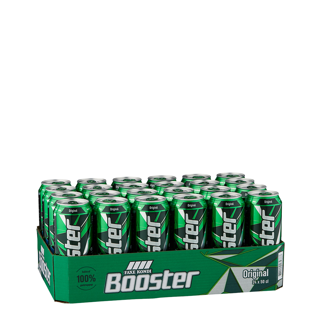 Faxe Kondi Booster Original 0,5L 24 CANS/CASE