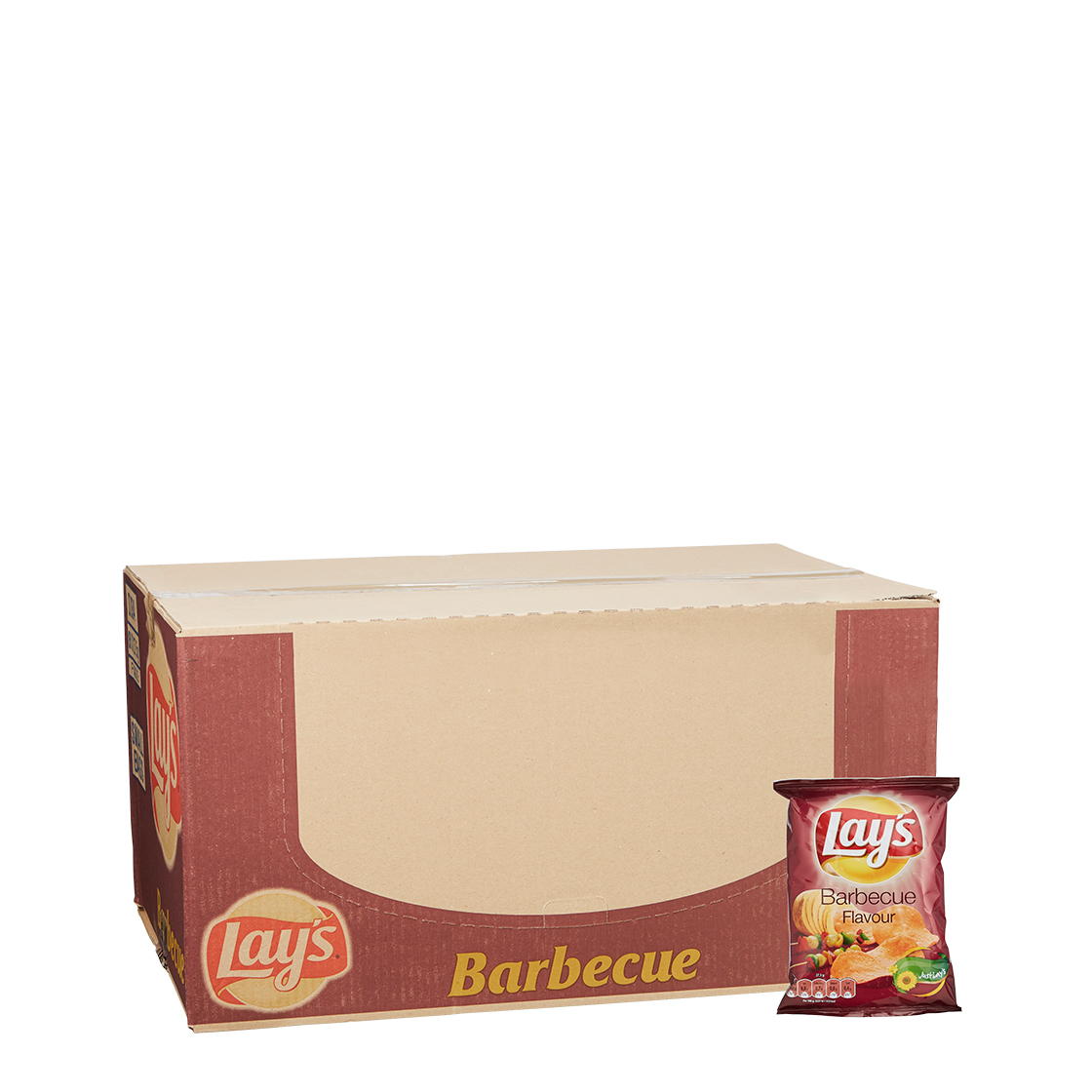 Lays Chips BBQ 27,5G 80 BAGS/CASE