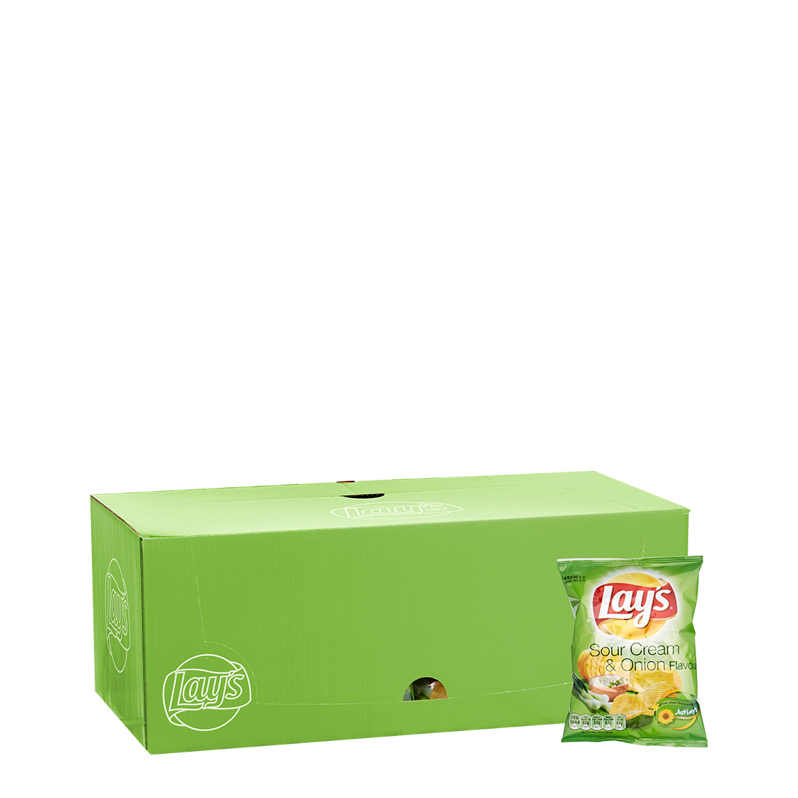 Lays Chips Sour Cream & Onion 27,5G 20 BAGS/CASE