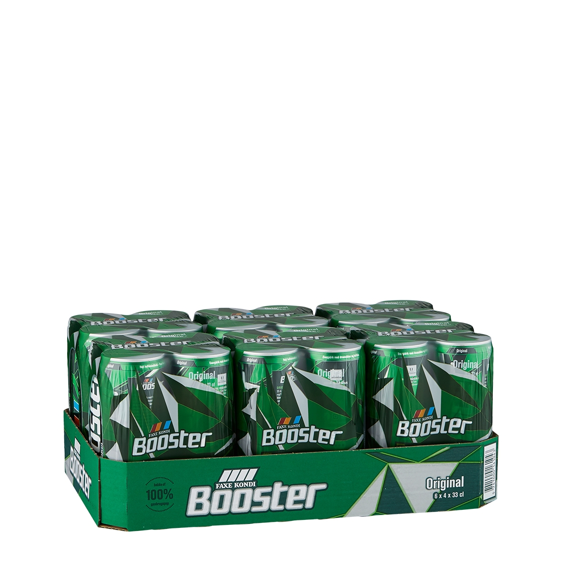 FAXE KONDI BOOSTER 0.33L SLEEK 6X4 PAK CANS CASE