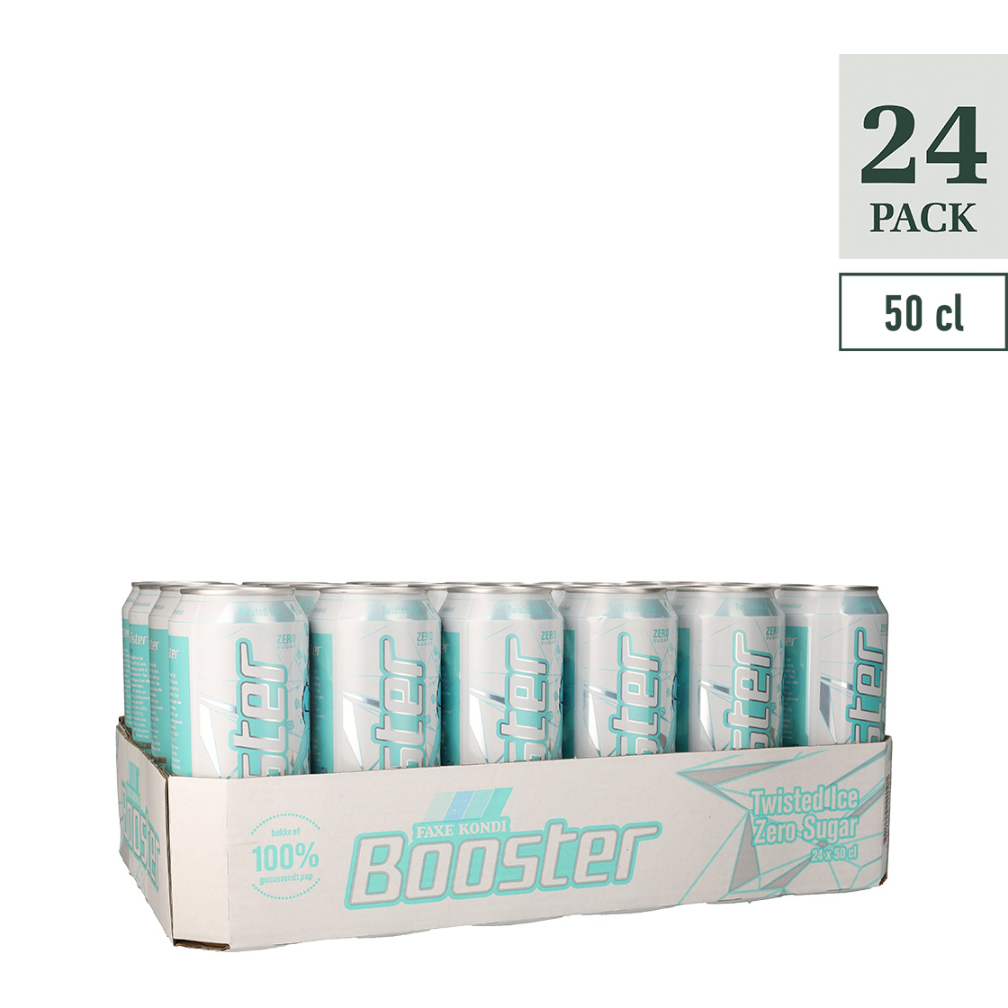 BOOSTER TWISTED ICE 50CL CAN 72/24/50