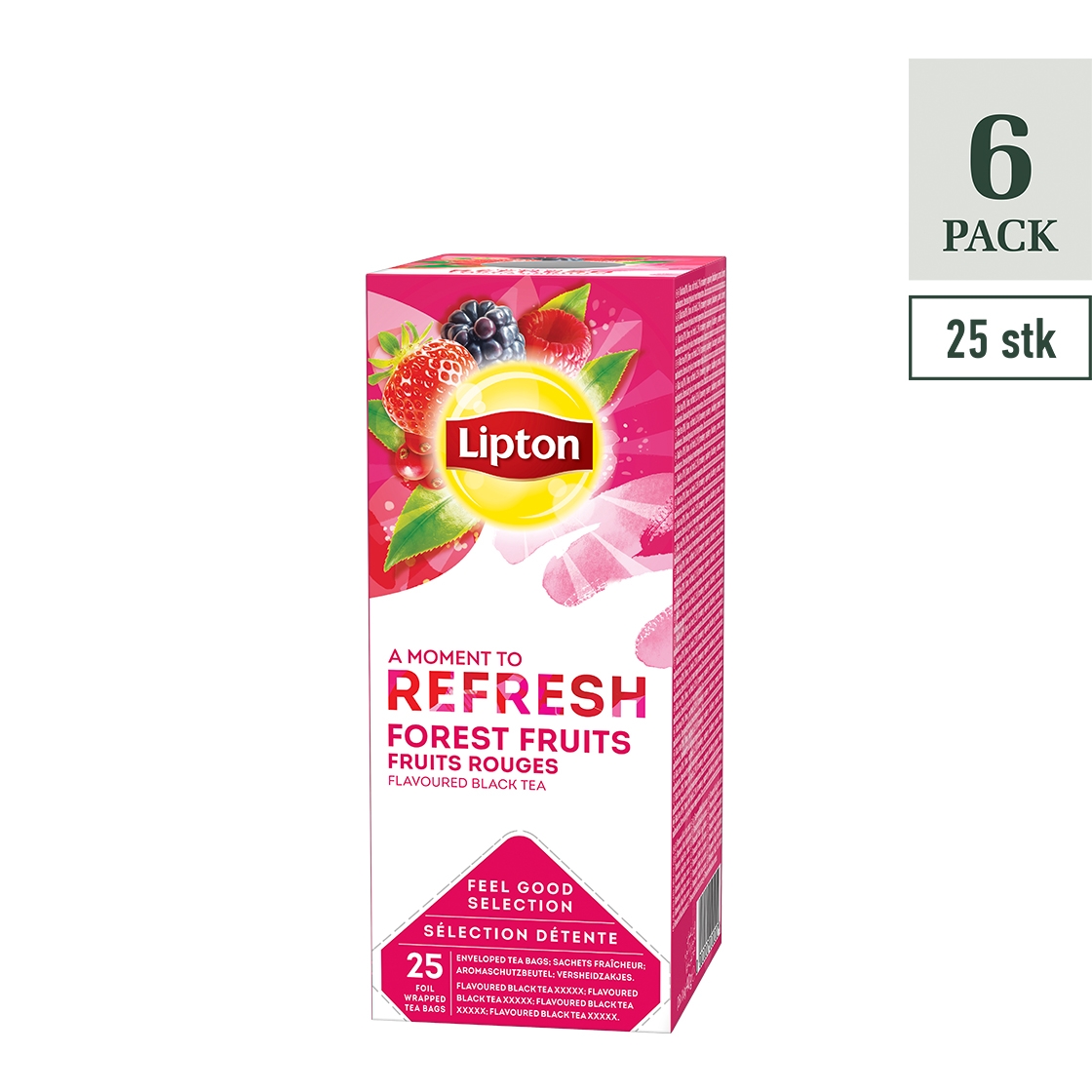 LIPTON FOREST FRUITS TEA 25X6 162 6 25