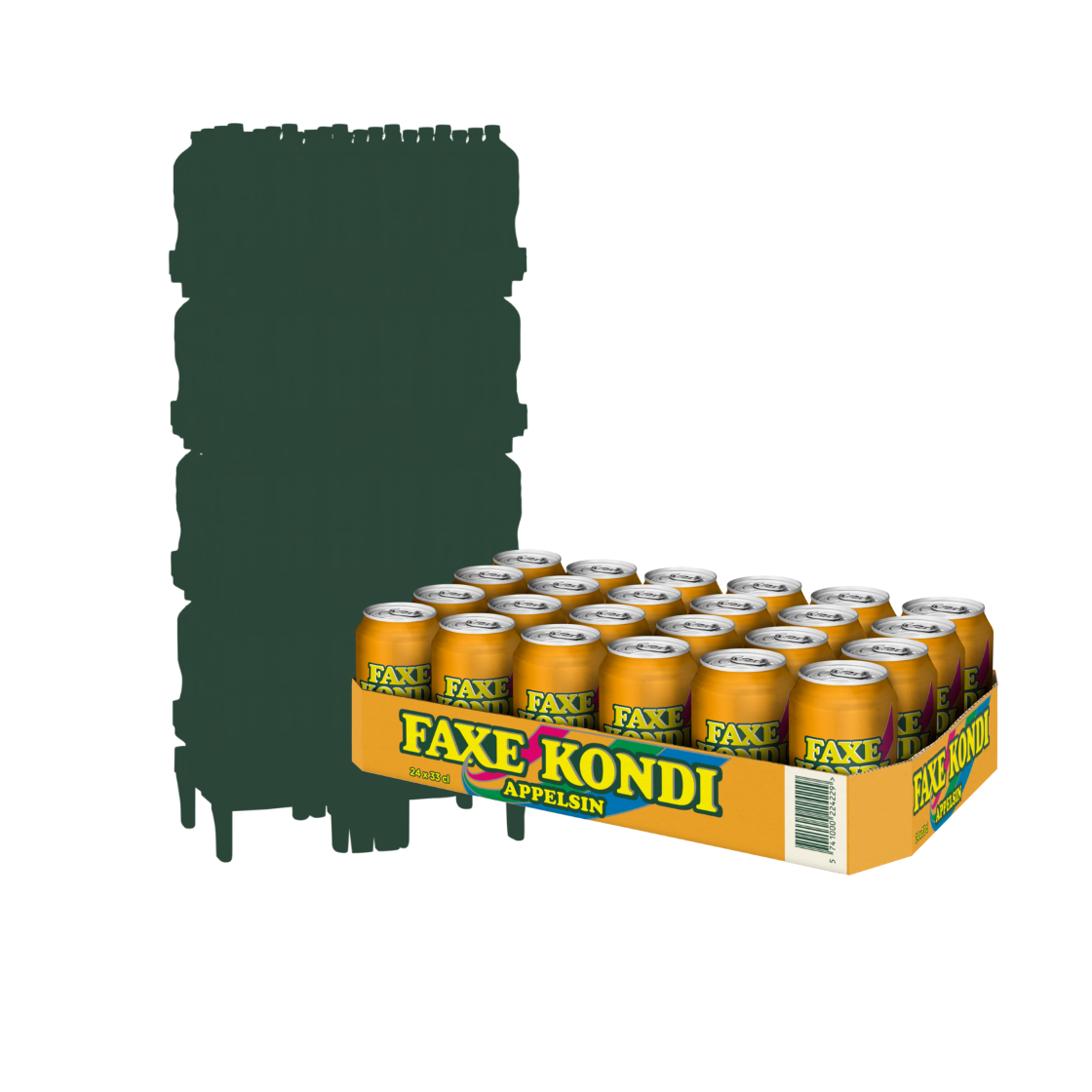 FAXE KONDI APPELSIN 33DS 4*22/24/33 (PAK)