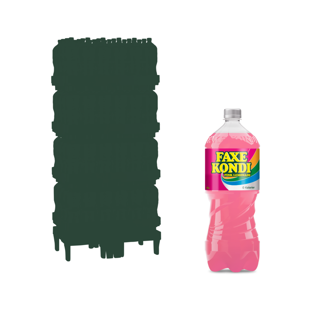 FAXE KONDI PINK 0 150 PET TRAY 4/96/150