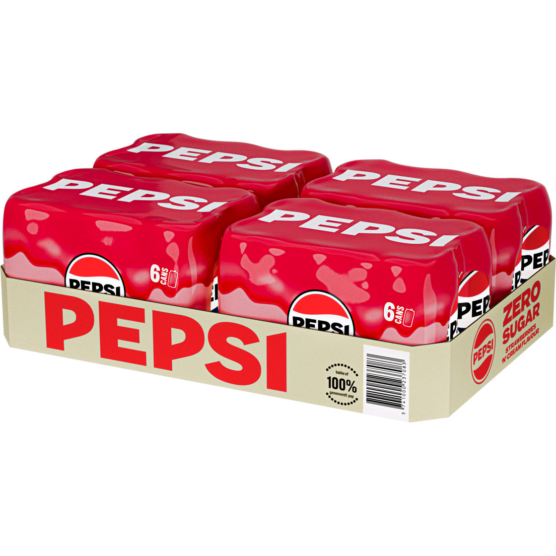 PEPSI MAX TASTY STRAWBERRY ´N` CREAM 33 DS 6P 4*22/24/33 KS