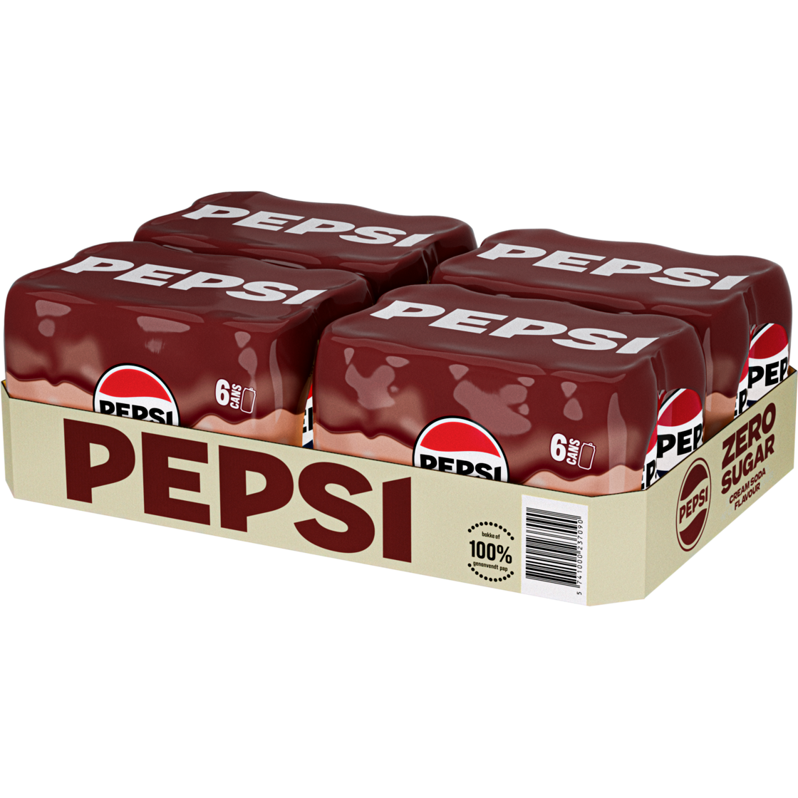 PEPSI MAX TASTY CREAM SODA 33 DS 6P 4*22/24/33 KS