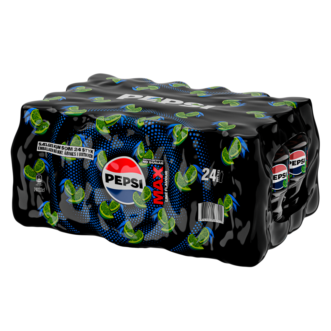 PEPSI MAX LIME 33PET 24P 4*12/24/33 PAK