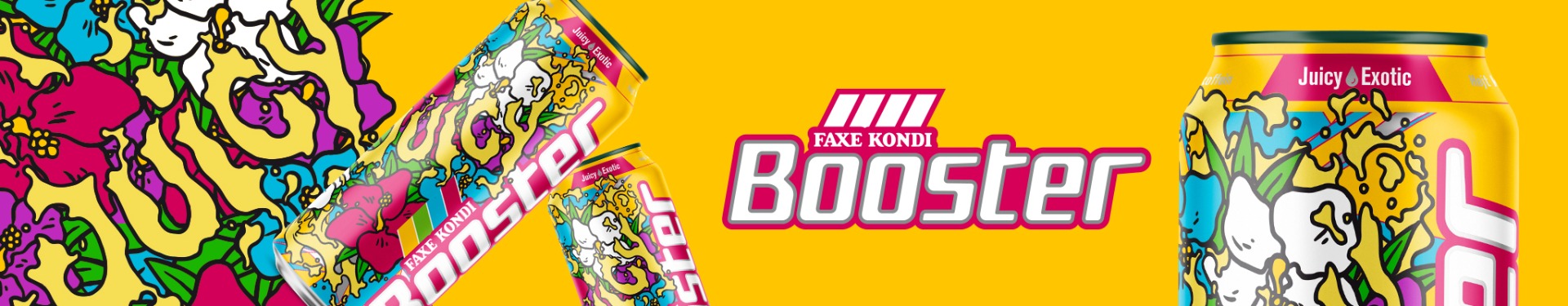 Faxe Kondi Booster Juicy Exotic