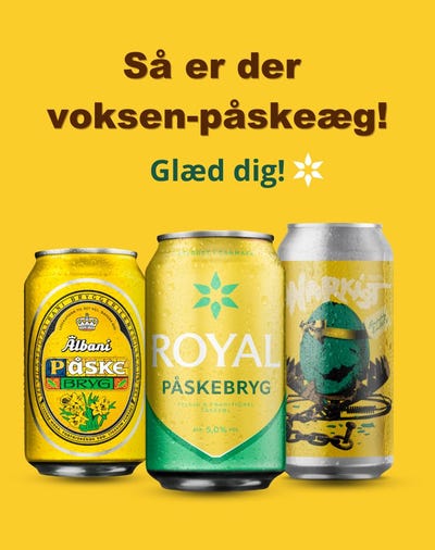 Påskeøl - Albani, Royal & Anarkist